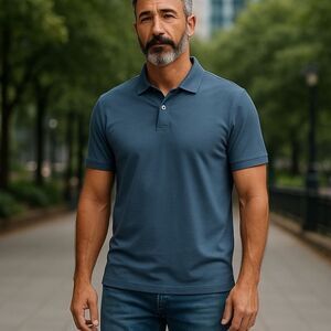 Men's Grand Slam Classic-Fit Solid Golf Polo Shirt Size XL